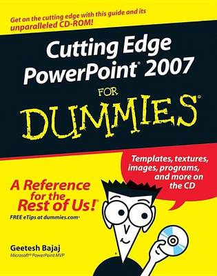 Book cover for Cutting Edge PowerPoint 2007 for Dummies