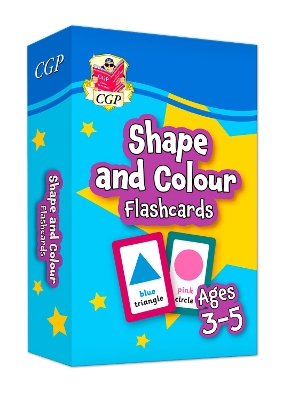 Book cover for New Shape & Colour Flashcards for Ages 3-5