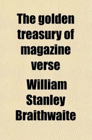 Cover of The Golden Treasury of Magazine Verse