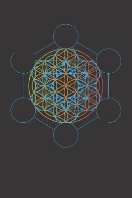 Book cover for metatron cube flower of life