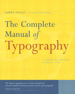 Book cover for The Complete Manual of Typography