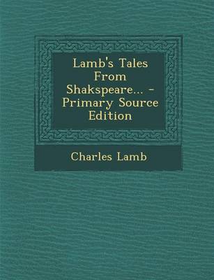 Book cover for Lamb's Tales from Shakspeare... - Primary Source Edition