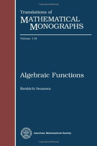 Cover of Algebraic Functions