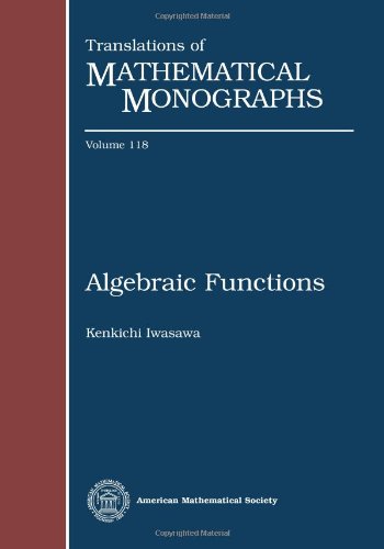 Book cover for Algebraic Functions