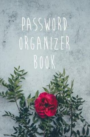 Cover of Password Organizer Book