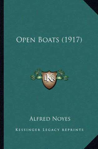 Cover of Open Boats (1917)