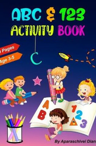 Cover of ABC and123 activity book