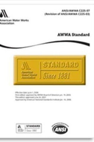 Cover of C209-13 Cold-Applied Tape Coatings for Steel Water Pipe and Fittings