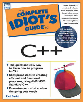 Cover of Complete Idiot's Guide to C++