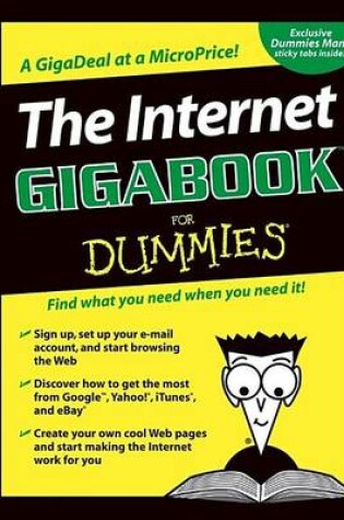 Cover of The Internet Gigabookfor Dummies
