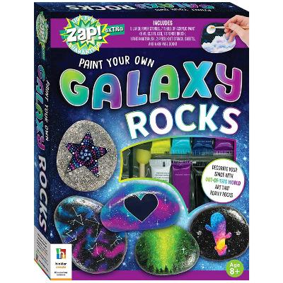 Book cover for Zap! Extra Paint Your Own Galaxy Rocks