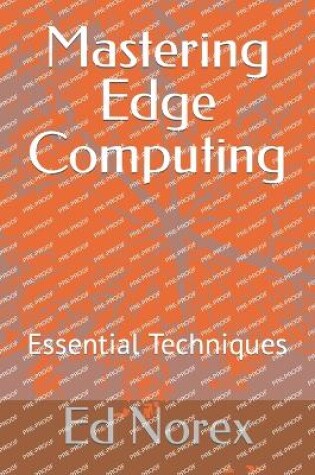 Cover of Mastering Edge Computing