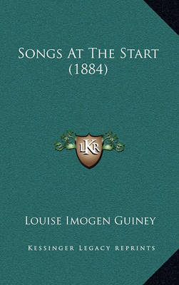 Book cover for Songs at the Start (1884)