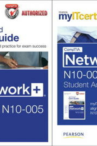 Cover of CompTIA Network+ N10-005 Cert Guide with MyITCertificationlab Bundle