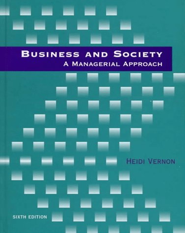 Book cover for Business and Society