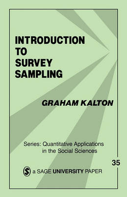 Book cover for Introduction to Survey Sampling