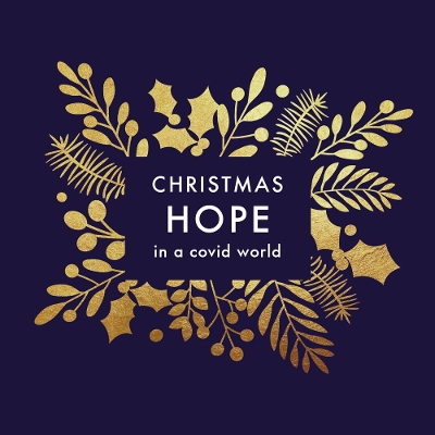 Book cover for Christmas hope in a covid world