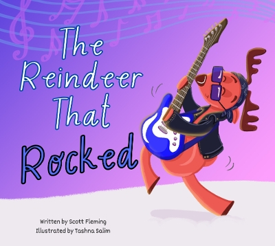 Book cover for The Reindeer That Rocked