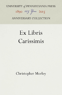 Book cover for Ex Libris Carissimis