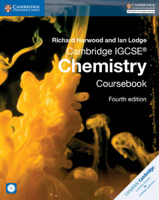 Book cover for Cambridge IGCSE (R) Chemistry Coursebook with CD-ROM