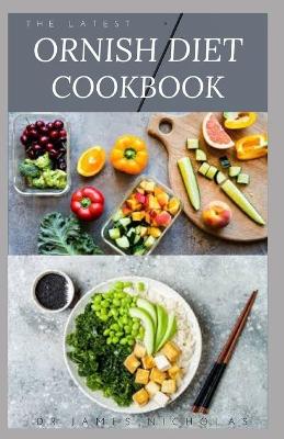 Book cover for The Latest Ornish Diet Cookbook