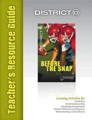 Cover of Before the Snap Teacher's Resource Guide