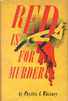 Book cover for Red is for Murder