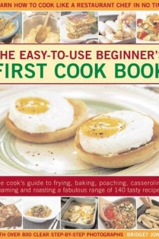 Cover of Easy-to-Use Beginner's First Cook Book