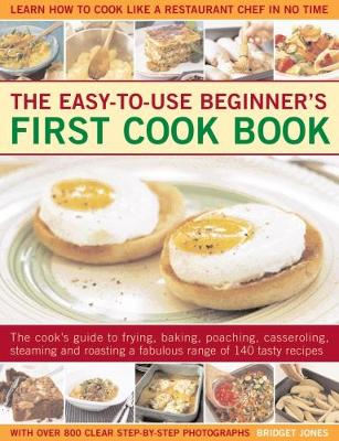 Book cover for Easy-to-Use Beginner's First Cook Book