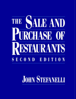 Book cover for The Sale and Purchase of Restaurants