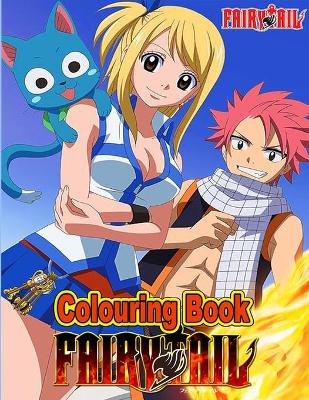 Book cover for Fairy Tail Colouring Book