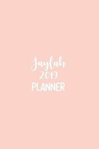 Cover of Jaylah 2019 Planner