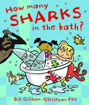 Book cover for How Many Sharks in My Bath?