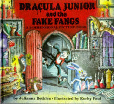 Book cover for Dracula Junior and the Fake Fangs