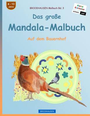 Book cover for BROCKHAUSEN Malbuch Bd. 3 - Das grosse Mandala-Malbuch