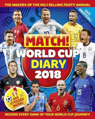 Book cover for Match! World Cup 2018 Diary