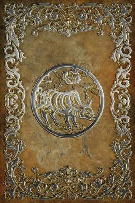 Book cover for Monogram Ox - Bull Notebook