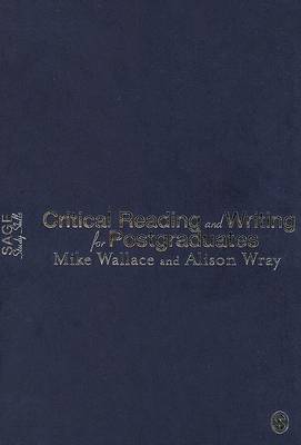 Book cover for Critical Reading and Writing for Postgraduates