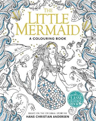 Book cover for The Little Mermaid Colouring Book