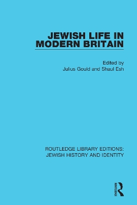 Cover of Jewish Life in Modern Britain