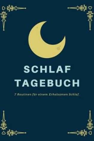 Cover of Schlaf Tagebuch 7 Routinen