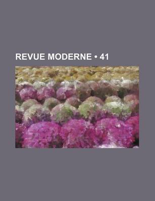 Book cover for Revue Moderne (41)