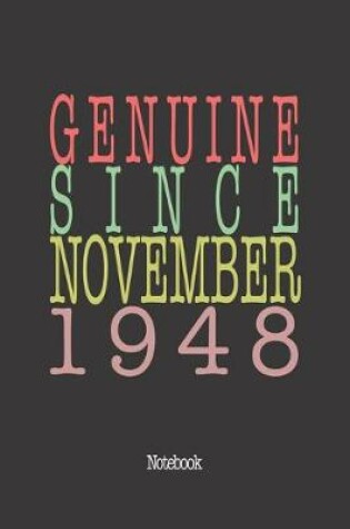 Cover of Genuine Since November 1948