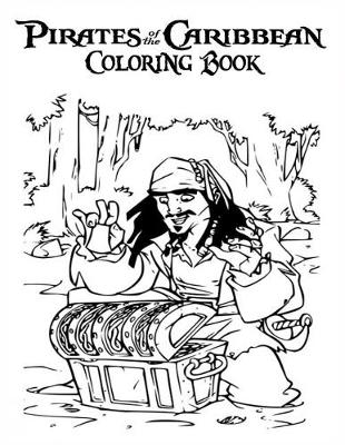 Book cover for Pirates of the Caribbean Coloring Book
