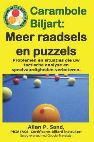 Cover of Carambole Biljart - Meer Raadsels En Puzzels