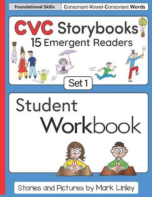 Book cover for CVC Storybooks SET 1 Student Workbook
