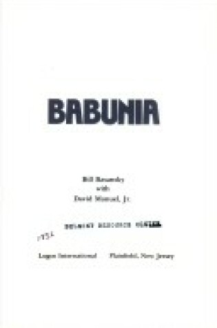 Cover of Babunia