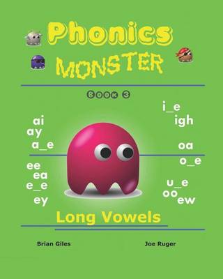 Book cover for Phonics Monster - Book 3