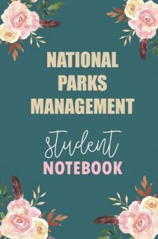 Cover of National Parks Management Student Notebook
