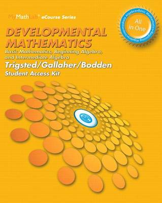 Book cover for Mylab Math Ecourse for Trigsted/Bodden/Gallaher Developmental Math